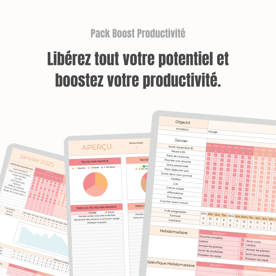 Pack Boost Productivité